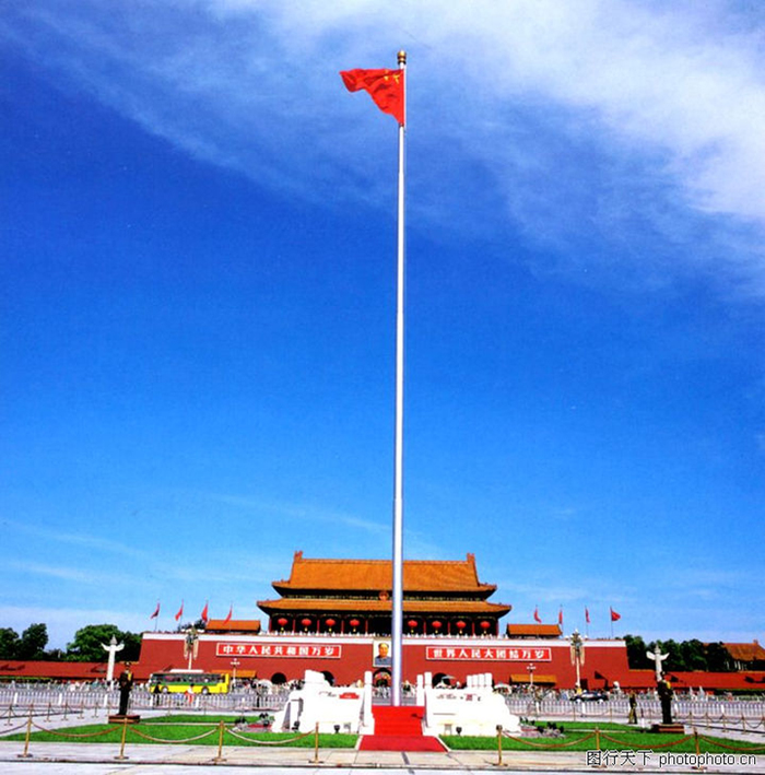 廣場(chǎng)錐形旗桿