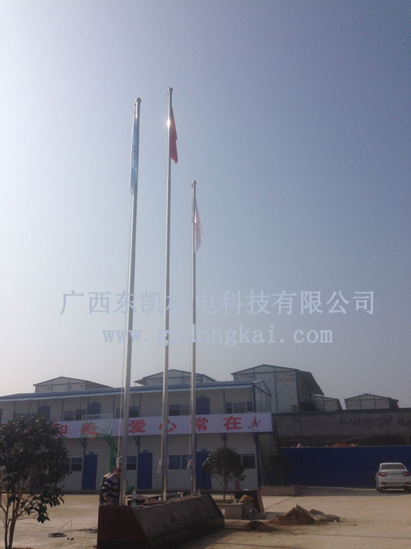 中泰集團項目分節旗桿