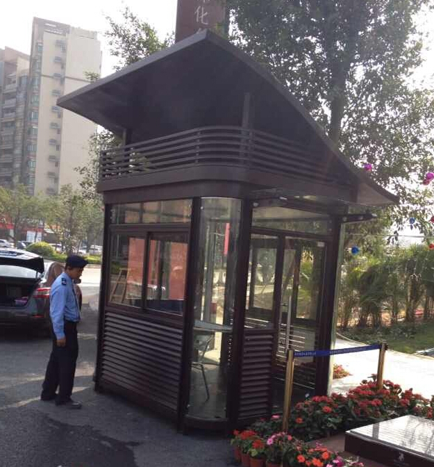 鋼結構藝術(shù)崗亭