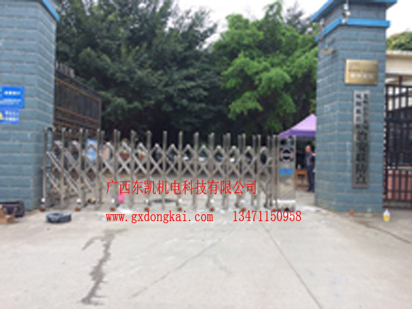 龍州縣公安局不銹鋼電動(dòng)門(mén)