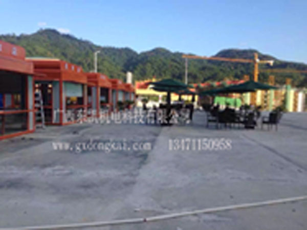 憑祥市監管中心美食店崗亭-1